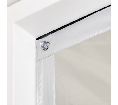 Lichtblick Dachfenster Sonnenschutz Thermofix, ohne Bohren - Farbe beige, BxH 36x71,5 cm