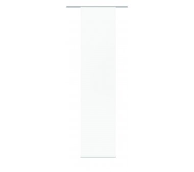Schiebevorhang Deko blickdicht ROM, weiß Größe BxH 60x300 cm