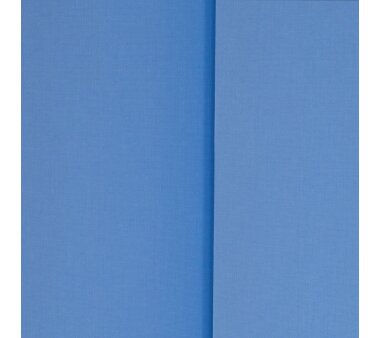 LIEDECO Vertikal-Lamellenanlage blau, 89 mm Lamellen, Polyester