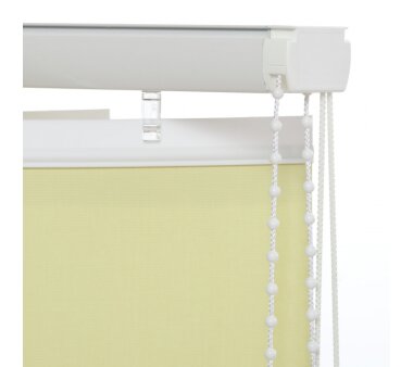 LIEDECO Vertikal-Lamellenanlage hellgrün, 127 mm Lamellen, Polyester