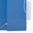 LIEDECO Vertikal-Lamellenanlage blau, 127 mm Lamellen, Polyester