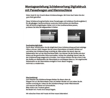 3er-Set Schiebevorhang, Deko blickdicht, FRANKA (088148-0307) Höhe 245 cm, grau