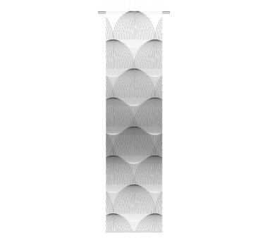 4er-Set Schiebevorhang, 094132-0307, blickdicht, ARLENA, Höhe 245 cm, grau