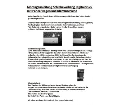 3er-Set Schiebegardinen (088575-0703), Deko blickdicht, MARIELLA, Höhe 245 cm, grau