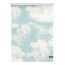 Lichtblick Rollo Klemmfix, ohne Bohren, blickdicht, Motiv Wolken, Farbe blau