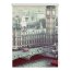 Lichtblick Rollo Klemmfix, ohne Bohren, blickdicht, Motiv London Westminster, Farbe grau