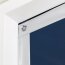 Lichtblick Dachfenster Sonnenschutz Haftfix, ohne Bohren, Verdunkelung - Farbe blau, BxH 36x71,5 cm