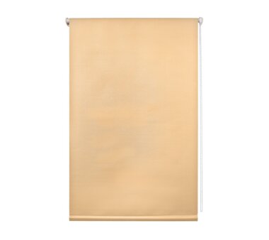 LIEDECO Klemmfix-Rollo Verdunklung mit Thermobeschichtung 045 x 150 cm apricot inkl. Klemmträger