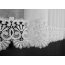 Fertig-Langstore Elvira mit Faltenband 1:3 Farbe weiß, Spitzenhöhe 14 cm HxB 245x450 cm