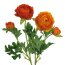 Kunstblume Ranunkel, 6er Set, Farbe orange, Höhe ca. 40 cm