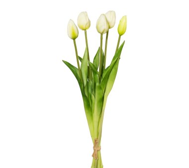 Kunstpflanze Tulpenbund, 2er Set, Farbe weiß,...