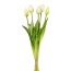 Kunstpflanze Tulpenbund, 2er Set, Farbe weiß, Höhe ca. 45 cm
