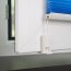 LIEDECO Klemmfix-Plissee Farbverlauf, verspannt,  Farbe azurblau BxH 120x130 cm