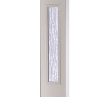 Falttür nach Maß, Luciana, weiß, 3 Fensterreihen Breite 197 cm