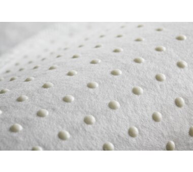 DORMISETTE Protect & Care Noppen-Matratzen-Unterlage, Farbe weiß 90x200 cm