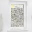 Lichtblick Fensterfolie selbstklebend, Sichtschutz, Stadt schwarz/weiß BxH 50x50 cm