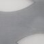 Lichtblick Duo-Rollo Ellipse Klemmfix, ohne Bohren, Farbe grau BxH 110x150 cm