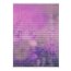 Lichtblick Plissee Blumenwiese Klemmfix, ohne Bohren, blickdicht, Farbe violett