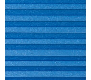 Lichtblick Plissee Haftfix, ohne Bohren, blickdicht, Farbe blau BxH 50x130 cm