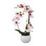 Kunstpflanze Phalenopsis (Orchidee) 3D-Print, Farbe rosa, im Keramik-Topf, Höhe ca. 42 cm