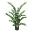 Kunstpflanze Zamifolia, Farbe grün, inkl. Topf, Höhe ca. 130 cm
