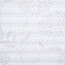 LIEDECO Klemmfix-Plissee Ausbrenner, verspannt,  Fb. weiß 100x130 cm