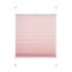 LIEDECO Klemmfix-Plissee Pastell-Töne, verspannt,  verschiedene Farben 80x150 cm altrosa