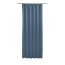 Verdunklungs-Schal Blackout mit U-Band uni, Farbe hellblau HxB 160x145 cm