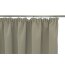 Verdunklungs-Schal Blackout mit U-Band uni, Farbe hellbraun