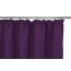Verdunklungs-Schal Blackout mit U-Band uni, Farbe aubergine