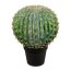 Kunstpflanze Kugelkaktus, im Kunststoff-Topf, Größe ca. 45x36 cm