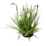 Kunstpflanze Frühlingsmix, Farbe weiß, mit Erdballen, Höhe ca. 30 cm