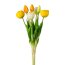 Kunstpflanze Tulpenbund gefüllt, Farbe gelb-mix, Höhe ca. 39 cm