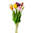 Kunstpflanze Tulpenbund gefüllt, Farbe bunt, Höhe ca. 39 cm
