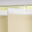 LIEDECO Vertikal-Lamellenanlage Perlreflex, 127 mm Lamellen, Verdunklung, Farbe hellgelb