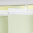 LIEDECO Vertikal-Lamellenanlage Perlreflex, 127 mm Lamellen, Verdunklung, Farbe lindgrün