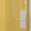 LIEDECO Vertikal-Lamellenanlage Perlreflex, 89 mm Lamellen, Verdunklung, Farbe gelb