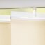 LIEDECO Vertikal-Lamellenanlage Perlreflex, 127 mm Lamellen, lichtdurchlässig, Farbe gelb