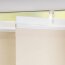 LIEDECO Vertikal-Lamellenanlage Perlreflex, 127 mm Lamellen, lichtdurchlässig, Farbe beige