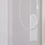 LIEDECO Vertikal-Lamellenanlage Perlreflex, 89 mm Lamellen, lichtdurchlässig, Farbe platingrau