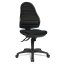 Topstar moderner Büro Drehstuhl mit Softpolster Rückenlehne, 13 48, schwarz