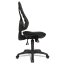 Topstar moderner Büro Drehstuhl mit Softpolster Rückenlehne, 13 48, schwarz