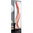 Schiebevorhang Deko blickdicht DILAILA, Farbe rot, Größe BxH 60x245 cm