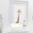 Lichtblick Rollo Klemmfix, Motiv Giraffe, Digitaldruck, blickdicht, Farbe braun