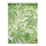 Lichtblick Rollo Klemmfix, Motiv Blätter, Digitaldruck, blickdicht, Farbe grün BxH 120x150 cm