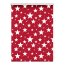 Lichtblick Rollo Klemmfix, Motiv Kleine Sterne, Digitaldruck, blickdicht, Farbe rot