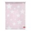 Lichtblick Rollo Klemmfix, Motiv Sterne, Digitaldruck, Verdunklung, Farbe rosa BxH 120x150 cm