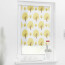 Lichtblick Rollo Klemmfix, Motiv Bäume, Digitaldruck, Verdunklung, Farbe gelb BxH 45x150 cm