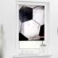 Lichtblick Rollo Klemmfix, Motiv Retro Fußball, Digitaldruck, Verdunklung, Farbe schwarz-weiß
