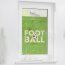 Lichtblick Fensterfolie selbstklebend, Sichtschutz, Motiv Football, Digitaldruck, hellgrün